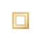 Creative Mark Elegant Plein Aire Gold Frame with Linen Liner, Ornate Open Back Picture Frames, No Glass or Backing, Gessoed Wood, 2.75-inch Wide Moulding